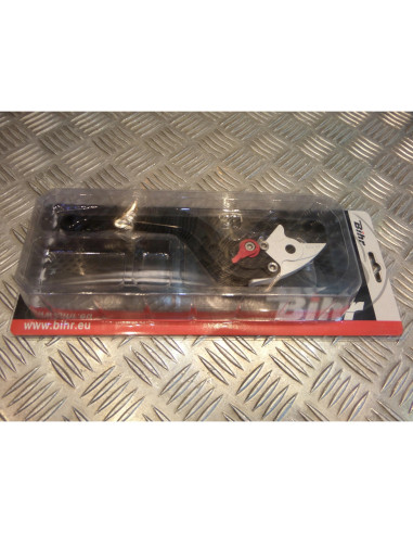 levier frein avant poignee droit moto honda 600 cbr pc37 bihr A32-1002C/BLACK 87