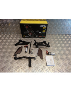 kit platine repose cale pied commande reculees reglables moto yamaha yzf 1000 r1