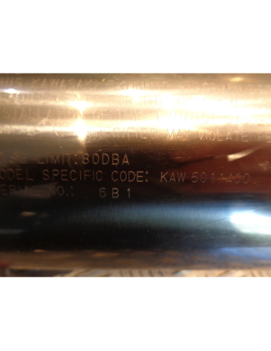 pot echappement silencieux droit khik501 kaw5011400 moto kawasaki zx zzr 1400 20