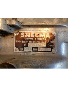 carter moteur gauche moto gnome et rhone 125 r4b r4 1952 2