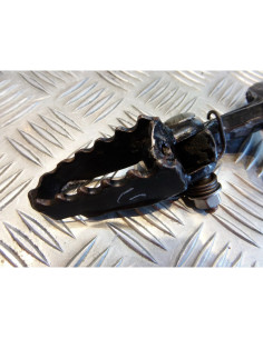 platine repose cale pied gauche moto ktm 600 lc4 er600lc4 1988 - 89 2