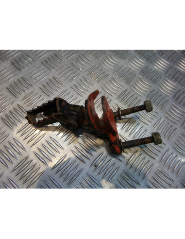 platine repose cale pied avant droit moto ktm 600 lc4 er600lc4 1988 - 89