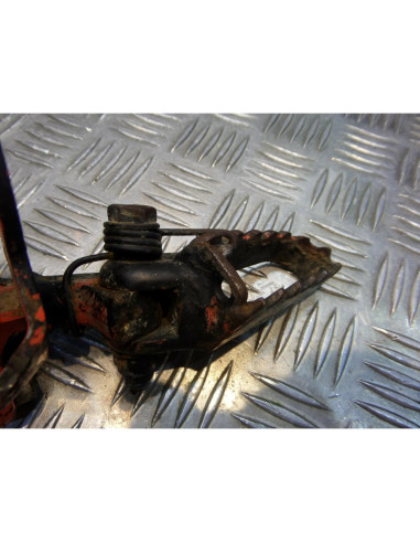 platine repose cale pied avant droit moto ktm 600 lc4 er600lc4 1988 - 89