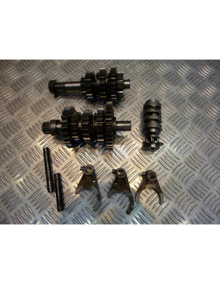 boite de vitesse complete moto ktm 600 lc4 er600lc4 1988 - 89