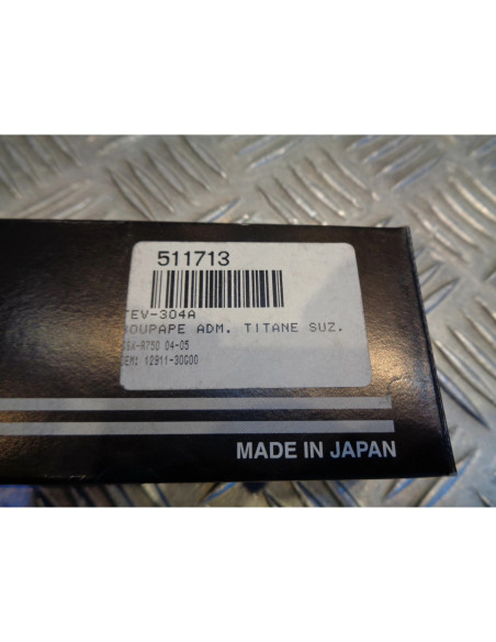 soupape admission titane tourmax moto suzuki gsx 750 r gsxr 2004 - 05 12911-30g0