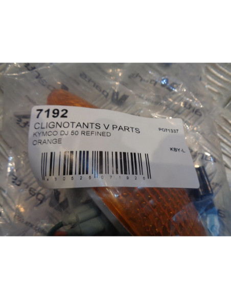 clignotant avant gauche scooter kymco dj 50 x y v parts KBY-L bihr 7192