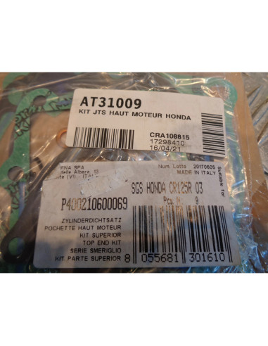 kit joints haut moteur honda cr 125 r 2003 athena P400210600069 bihr AT31009