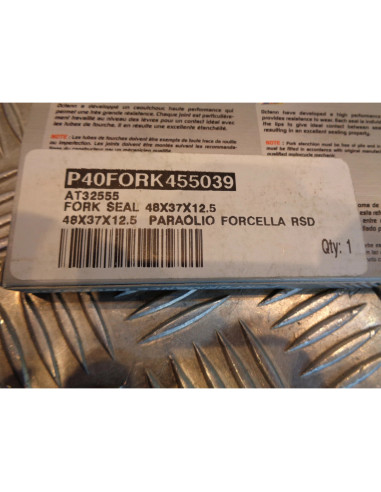 2 x joint spy fourche 37x48x12.5 moto honda cr 125 r gl 1000 gold wing athena P4