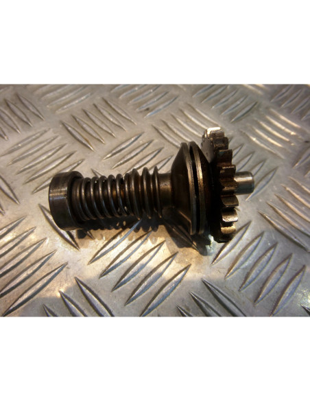 axe pignon arbre commande valve echappement moto honda 200 mtx md07