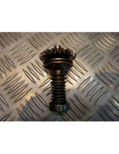 axe pignon arbre commande valve echappement moto honda 200 mtx md07 2