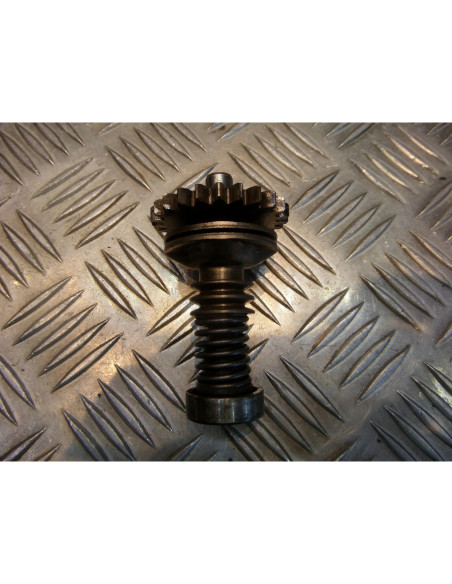 axe pignon arbre commande valve echappement moto honda 200 mtx md07