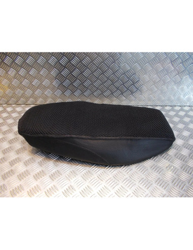 housse recouvrement selle m moto scooter mobylette quad antiderapant maille noir