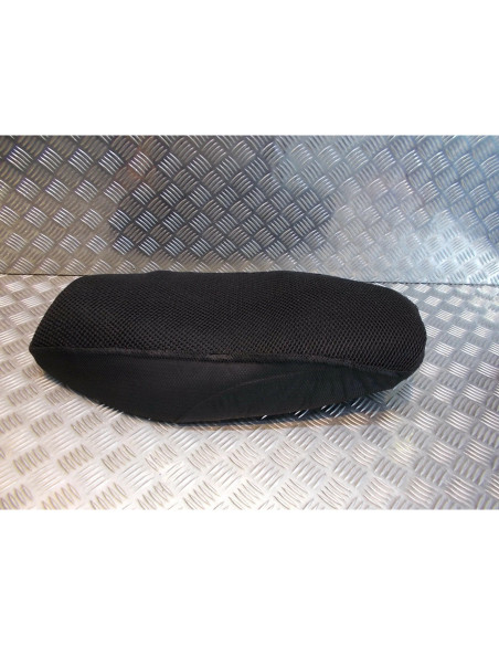 housse recouvrement selle m moto scooter mobylette quad antiderapant maille noir