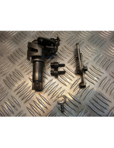 axe sélecteur de vitesse + tige selection passage boite de vitesse moteur 125 sa