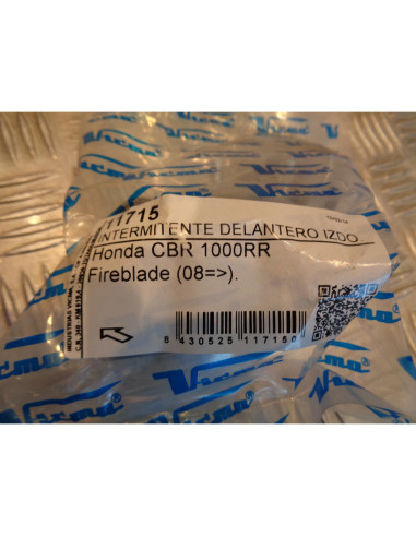 clignotant avant gauche moto honda cbr 1000 rr fireblade vfr 800 f v parts vicma