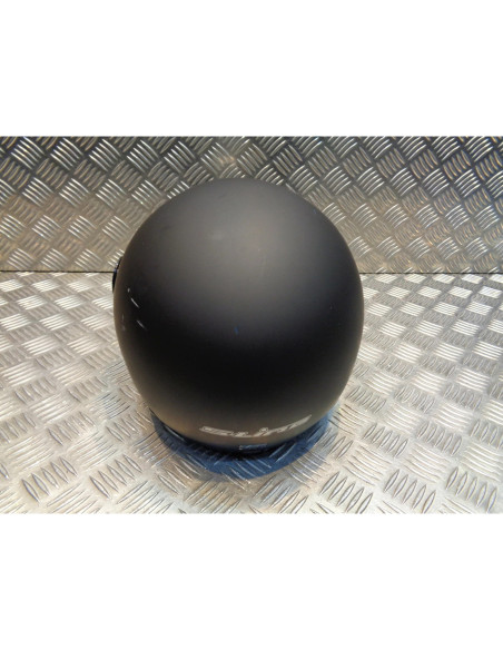 casque demi jet s-line noir mat double visiere taille xs 54 scooter moto quad