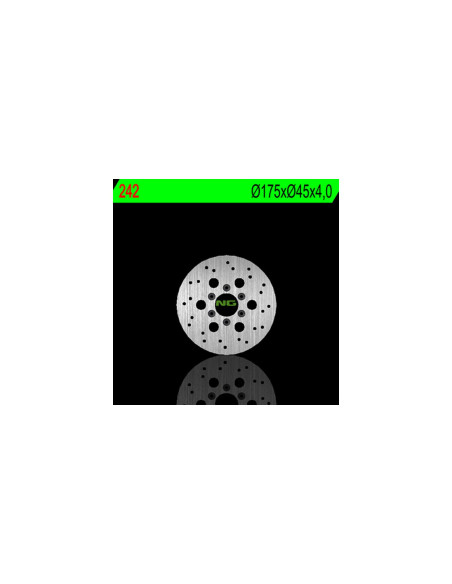 disque frein arriere moto montesa 335 cota 175x45x4 ng brake disc 242 bihr 35024