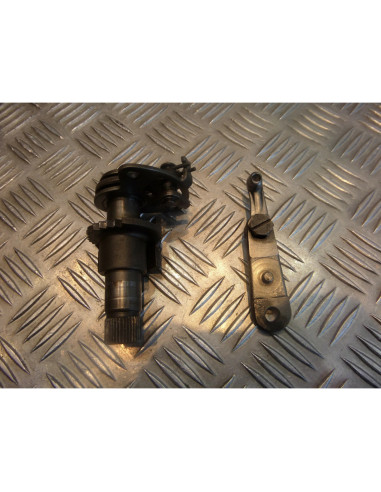 axe selecteur de vitesse + tige selection passage boite de vitesse moteur 125 sa