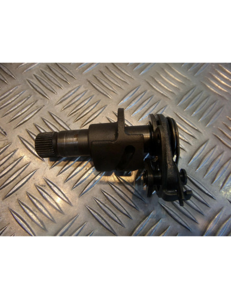 axe selecteur de vitesse + tige selection passage boite de vitesse moteur 125 sa