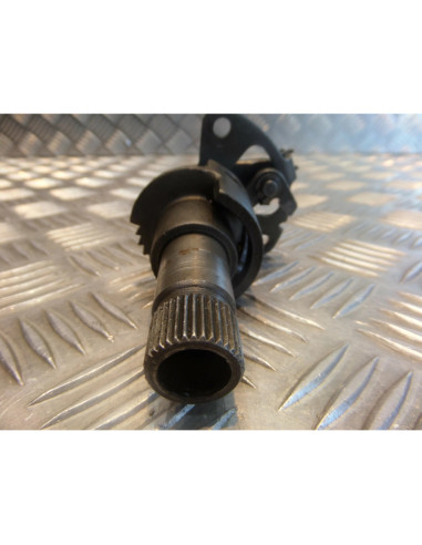 axe selecteur de vitesse + tige selection passage boite de vitesse moteur 125 sa
