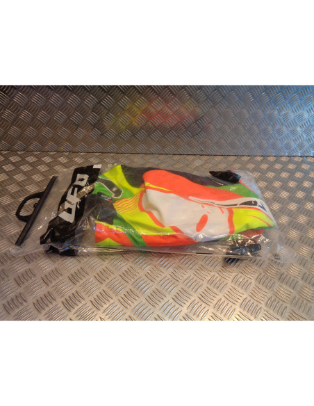 pantalon moto cross ufo 40th anniversary rouge jaune vert fluo taille 28 us PI04