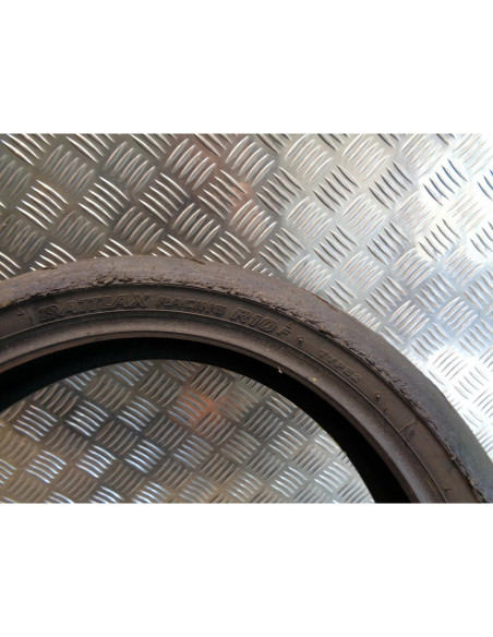 pneu moto bridgestone battlax racing r10f type 2 120 / 70 zr 17 m/c 58w occasion