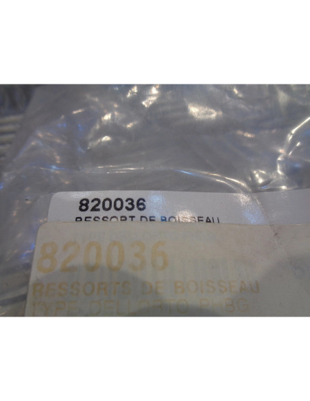 ressort de boisseau carburateur type dellorto phbg bihr D7Q99C000B 820036