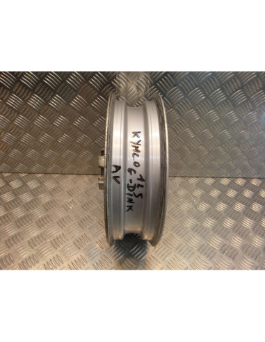 jante roue avant grise scooter kymco 125 grand dink