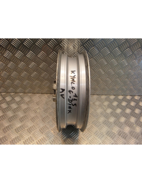 jante roue avant grise scooter kymco 125 grand dink