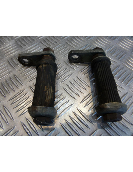 paire platine repose cale pied de moto jawa 250 kyvacka type 353 1957 ...