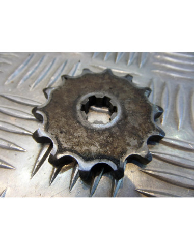 kit chaine pignon 14 dents couronne 46 dents moto suzuki 80 ts