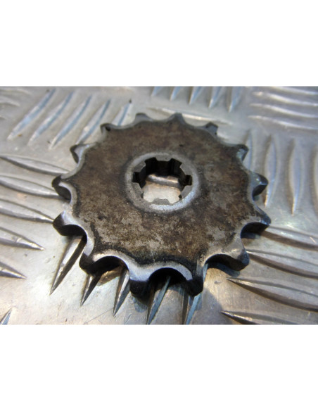 kit chaine pignon 14 dents couronne 46 dents moto suzuki 80 ts