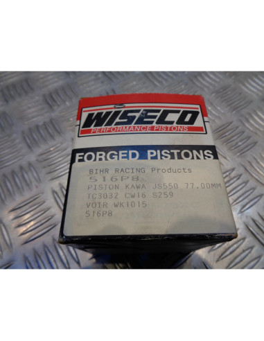 piston wiseco forge 516 77 mm moto kawasaki js 550 516P8 bihr 516P8