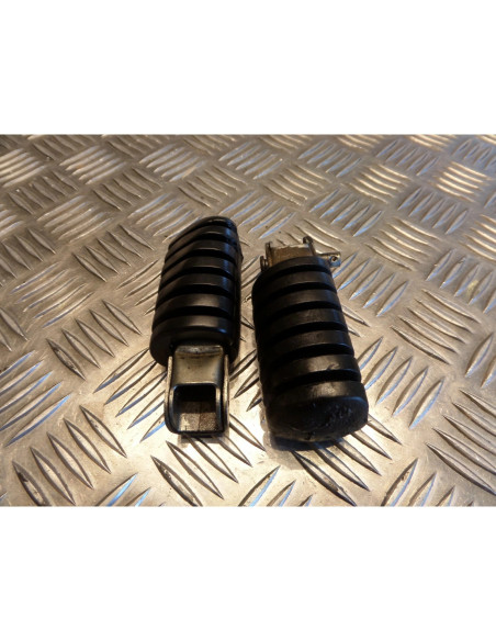 paire de cale repose pied avant pilote origine moto yamaha 50 dt 5bk
