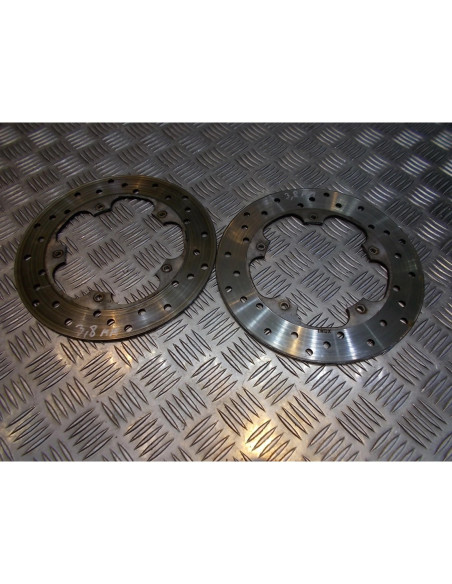 paire disque frein avant scooter piaggio 125 x9