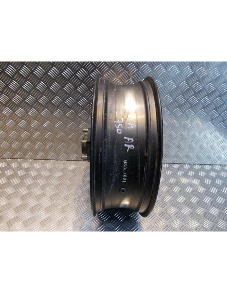 jante roue arriere moto kawasaki z 750 zr750j 2004 - 06