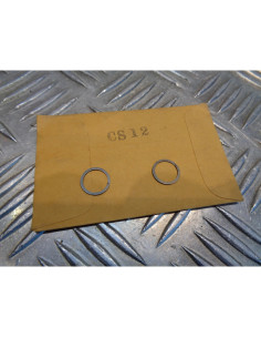 jeu circlips spirale wiseco 12 mm de piston bihr CS12 moto