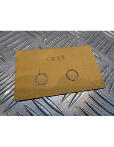 jeu circlips spirale wiseco 12 mm de piston bihr CS12 moto