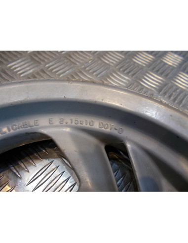 jante roue avant 2.15 x 10 scooter peugeot 50 80 sv tambour