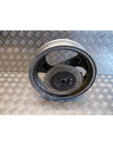 jante roue avant + disque frein scooter kymco 50 agility 4 temps 12 pouces