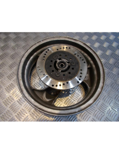 jante roue avant + disque frein scooter kymco 50 agility 4 temps 12 pouces