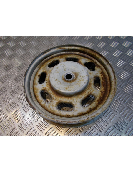 jante roue arriere 10 pouces tole scooter chinois 50 gy6 2 et 4 temps