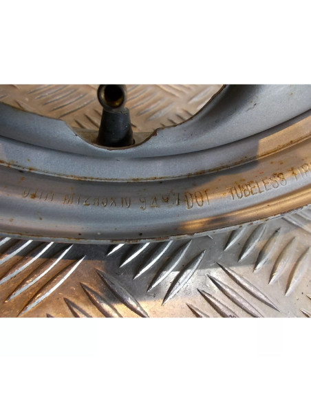 jante roue arriere 2.15 x 10 scooter kymco 50 dj world refined 2 temps