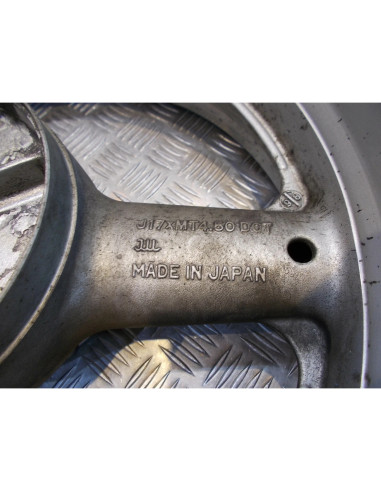 jante roue arriere 17 x 4.50 moto suzuki gsx 600 f gsxf js1aj 1998 - 03