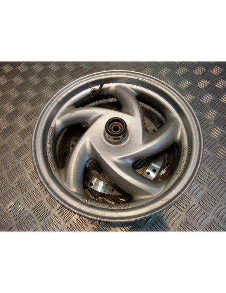 jante roue avant + disque frein scooter sym 125 joyride