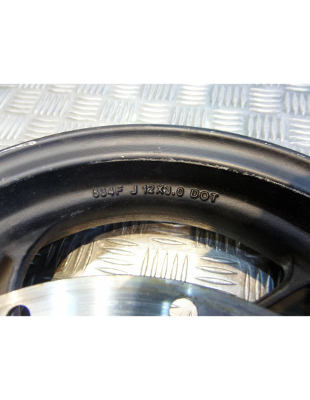 jante roue avant scooter kymco 50 agility 4 temps 12 x 3.00