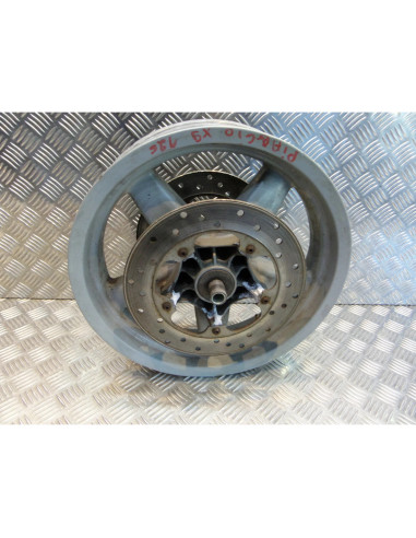 jante roue + double disque frein avant scooter piaggio 125 x9