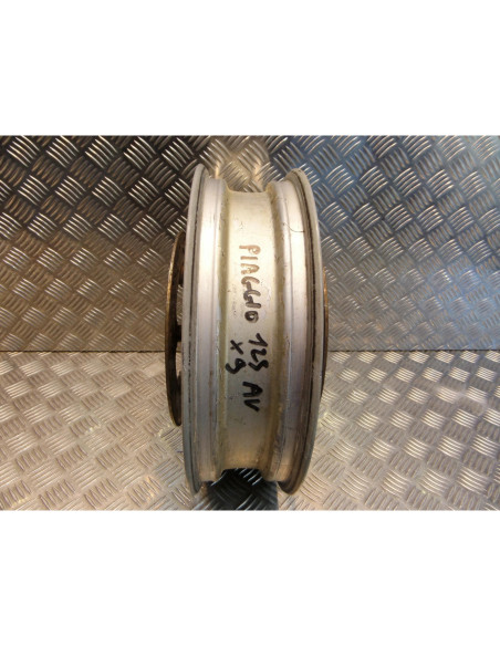 jante roue + double disque frein avant scooter piaggio 125 x9