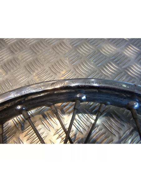 jante roue avant araya japan 17 x 1.60 moto yamaha 125 sr 10f
