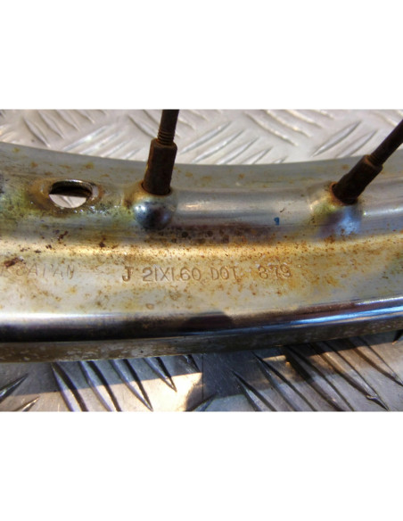 jante roue avant moto suzuki 125 ts er 31 x 1.60 takasago japan